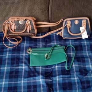 3 Gianni Bernini Crossbody Small Hanbags